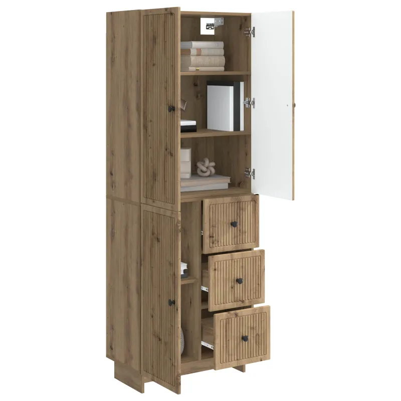 Spintelė 2 pcs 66 x 34,5 x 90 cm Apdirbta mediena