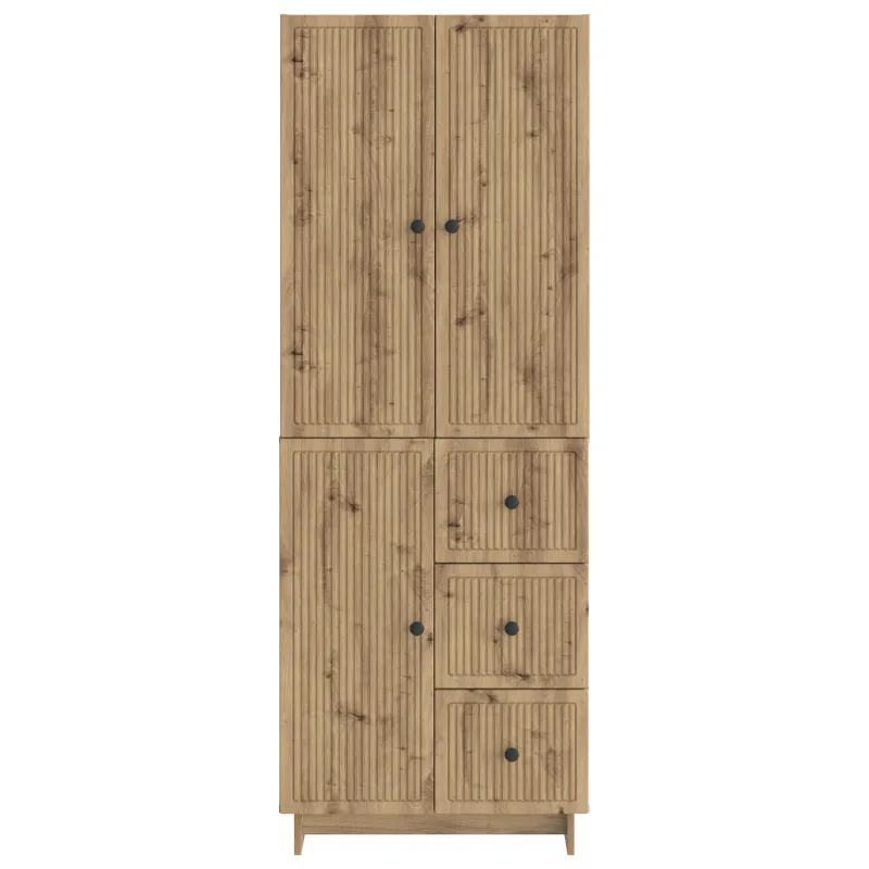 Spintelė 2 pcs 66 x 34,5 x 90 cm Apdirbta mediena