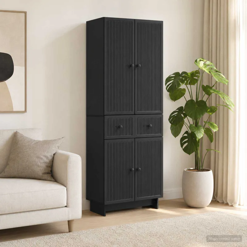 Spintelė 2 pcs 66 x 34,5 x 90 cm Apdirbta mediena