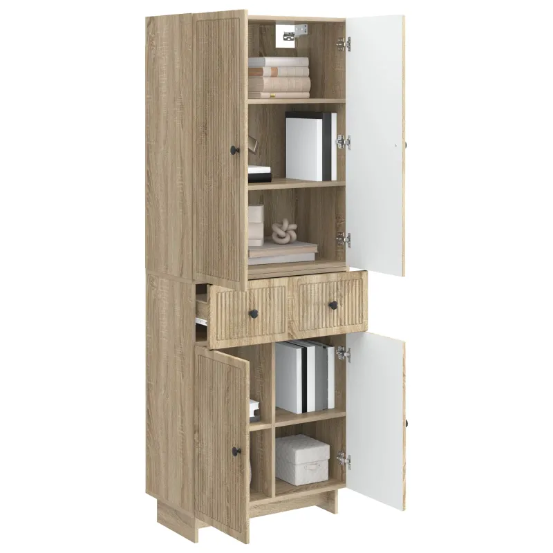 Spintelė 2 pcs 66 x 34,5 x 90 cm Apdirbta mediena
