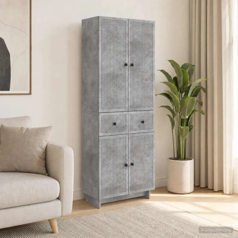 Spintelė 2 pcs 66 x 34,5 x 90 cm Apdirbta mediena