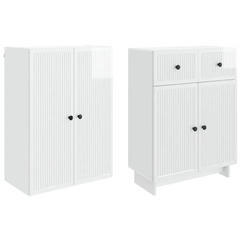 Spintelė 2 pcs 66 x 34,5 x 90 cm Apdirbta mediena