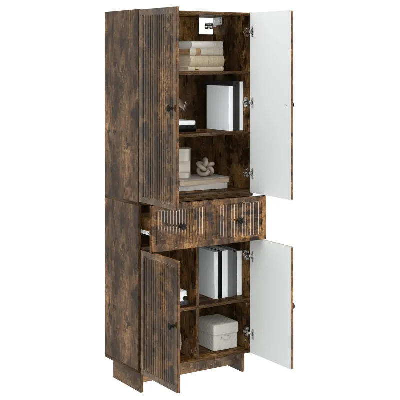Spintelė 2 pcs 66 x 34,5 x 90 cm Apdirbta mediena