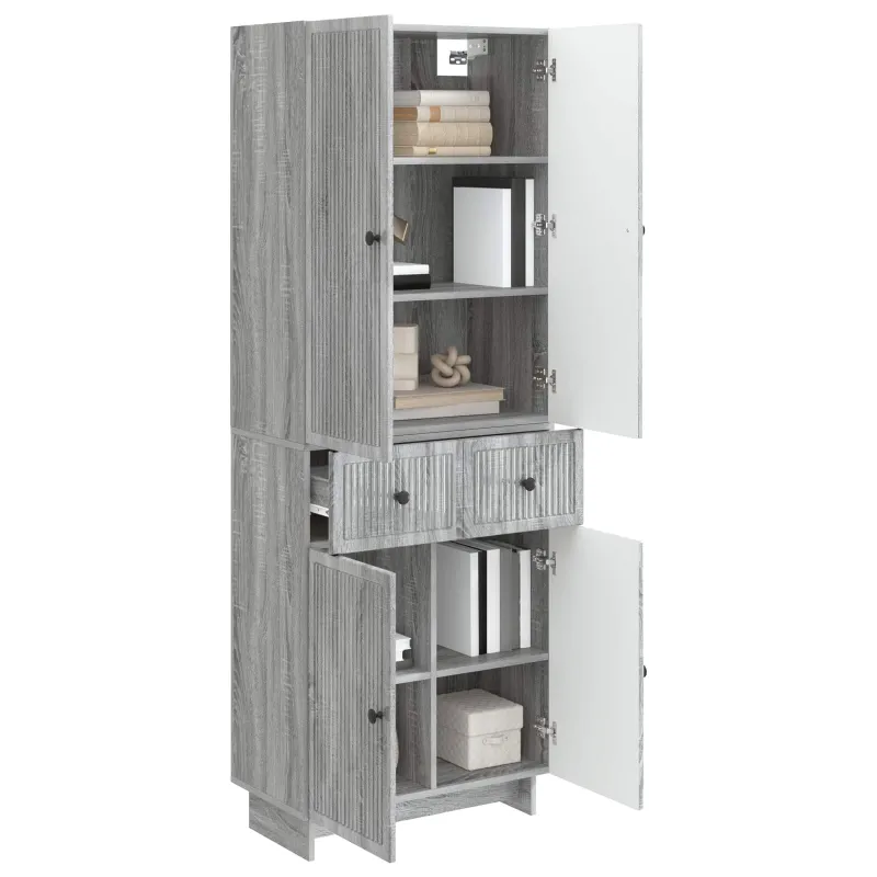 Spintelė 2 pcs 66 x 34,5 x 90 cm Apdirbta mediena