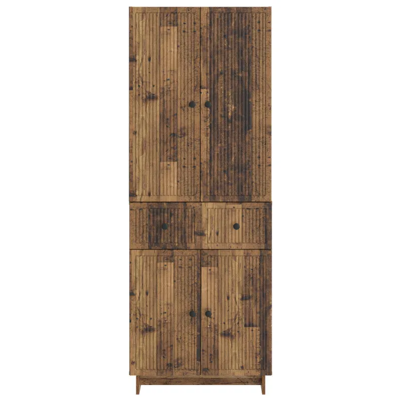 Spintelė 2 pcs 66 x 34,5 x 90 cm Apdirbta mediena