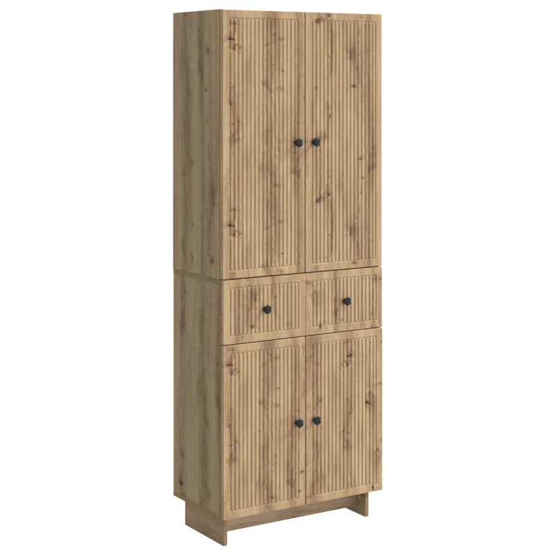 Spintelė 2 pcs 66 x 34,5 x 90 cm Apdirbta mediena