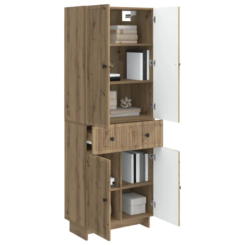 Spintelė 2 pcs 66 x 34,5 x 90 cm Apdirbta mediena
