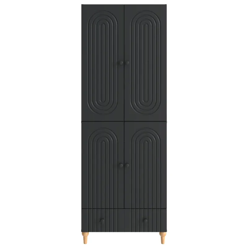 Spintelė 2 pcs 66 x 34,5 x 95 cm Apdirbta mediena