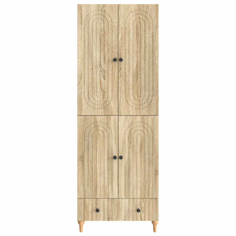 Spintelė 2 pcs 66 x 34,5 x 95 cm Apdirbta mediena