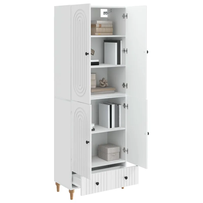 Spintelė 2 pcs 66 x 34,5 x 95 cm Apdirbta mediena