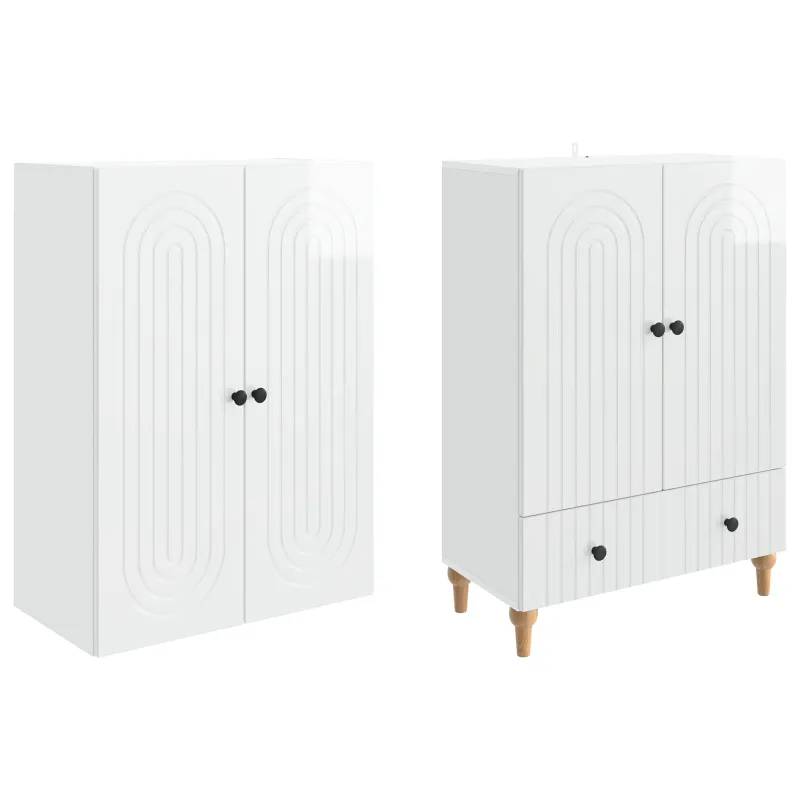 Spintelė 2 pcs 66 x 34,5 x 95 cm Apdirbta mediena