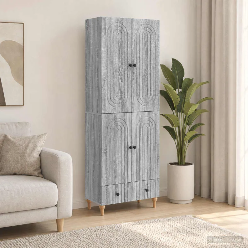 Spintelė 2 pcs 66 x 34,5 x 95 cm Apdirbta mediena