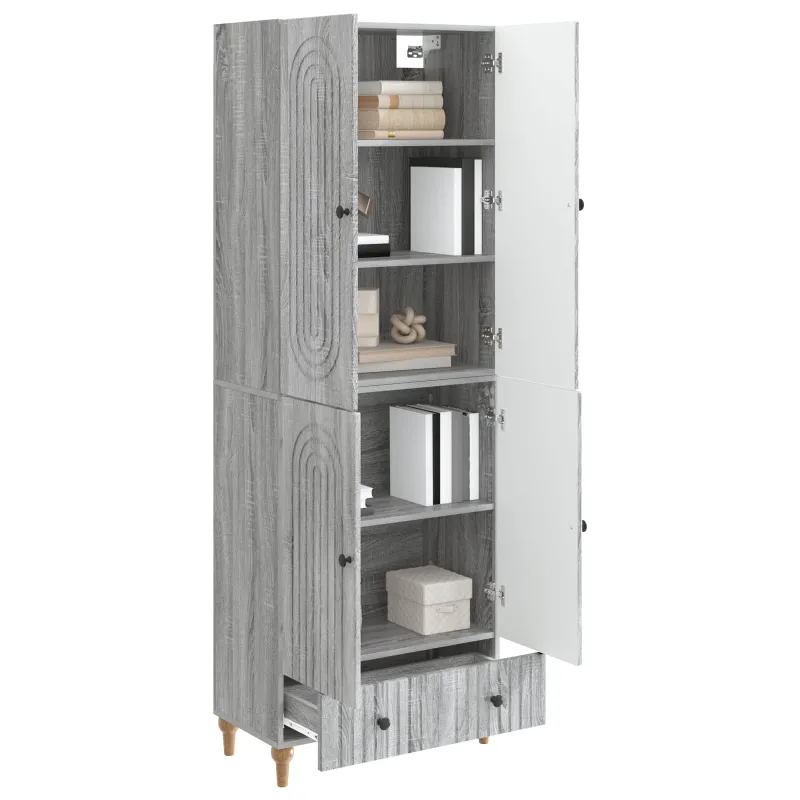 Spintelė 2 pcs 66 x 34,5 x 95 cm Apdirbta mediena