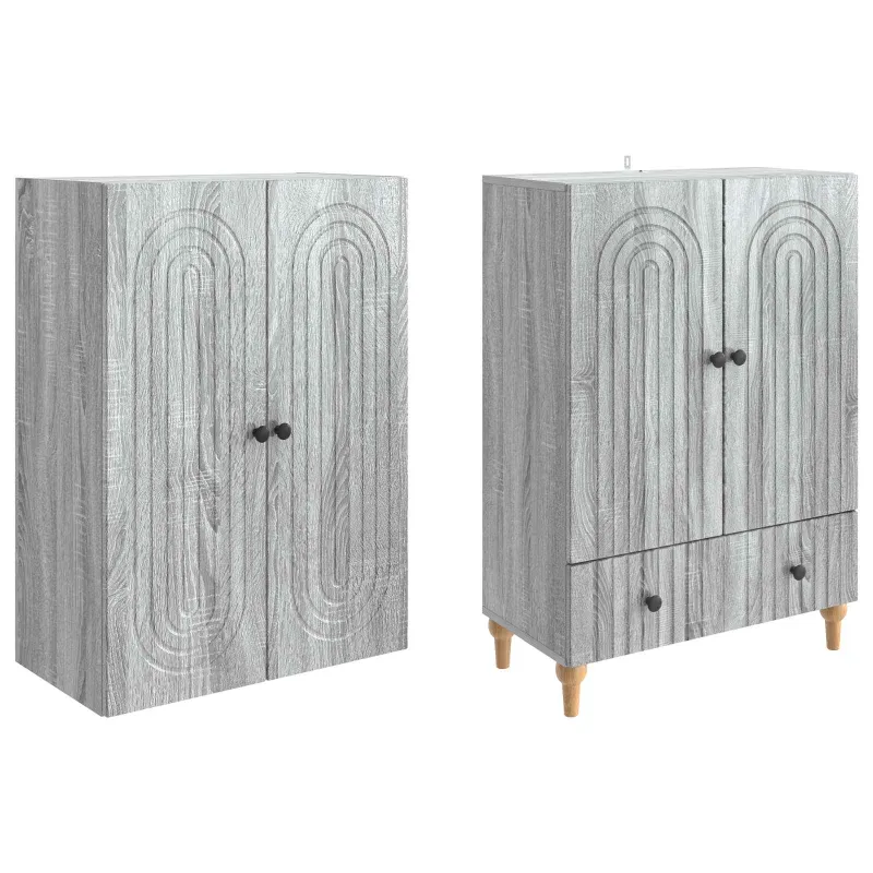 Spintelė 2 pcs 66 x 34,5 x 95 cm Apdirbta mediena