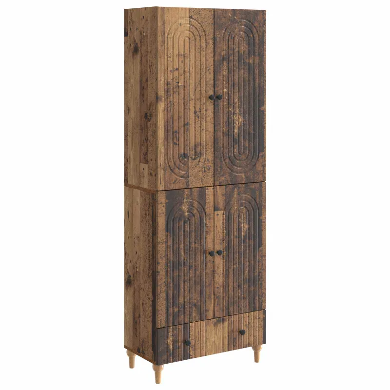 Spintelė 2 pcs 66 x 34,5 x 95 cm Apdirbta mediena