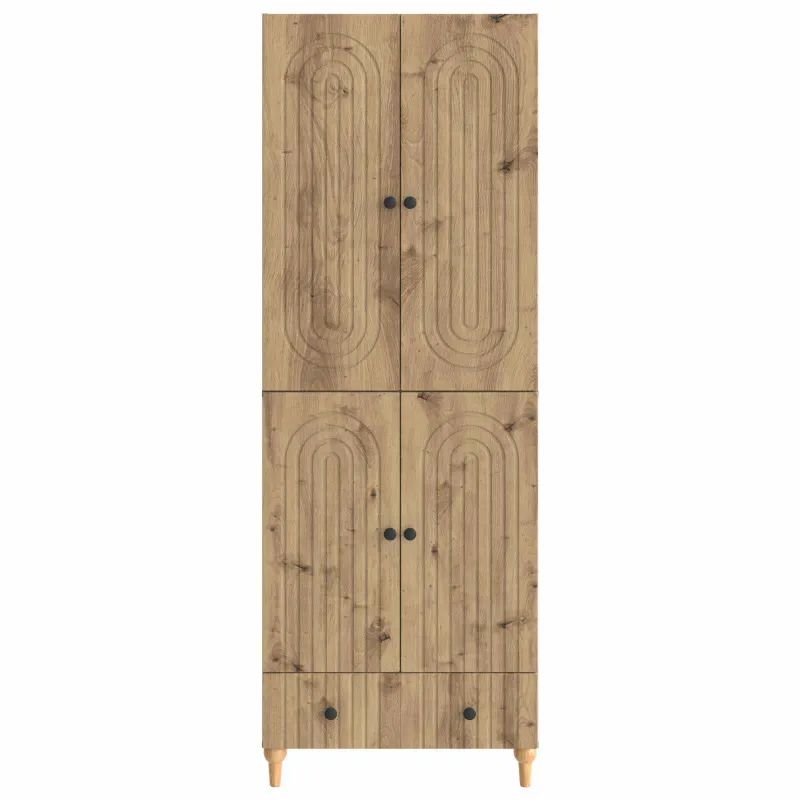 Spintelė 2 pcs 66 x 34,5 x 95 cm Apdirbta mediena