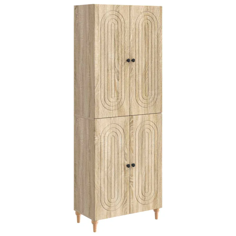 Spintelė 2 pcs 66 x 34,5 x 90 cm Apdirbta mediena