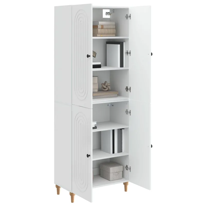 Spintelė 2 pcs 66 x 34,5 x 90 cm Apdirbta mediena