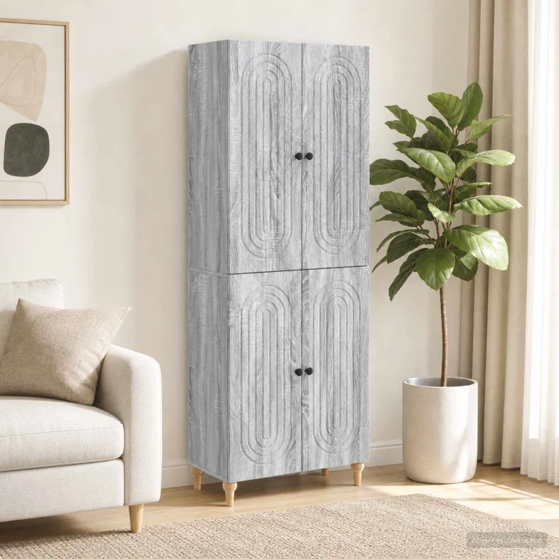 Spintelė 2 pcs 66 x 34,5 x 90 cm Apdirbta mediena