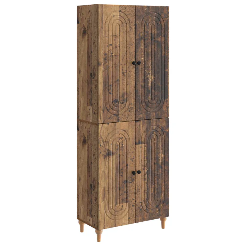 Spintelė 2 pcs 66 x 34,5 x 90 cm Apdirbta mediena