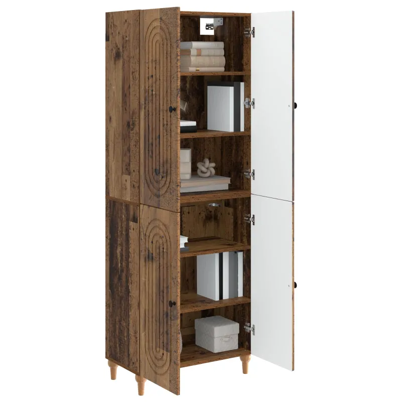 Spintelė 2 pcs 66 x 34,5 x 90 cm Apdirbta mediena