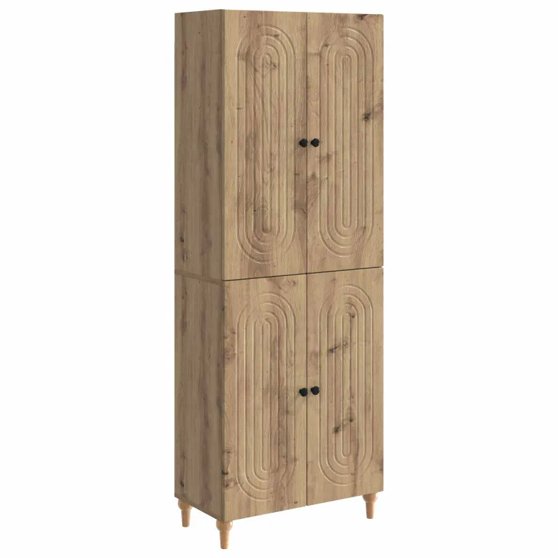 Spintelė 2 pcs 66 x 34,5 x 90 cm Apdirbta mediena