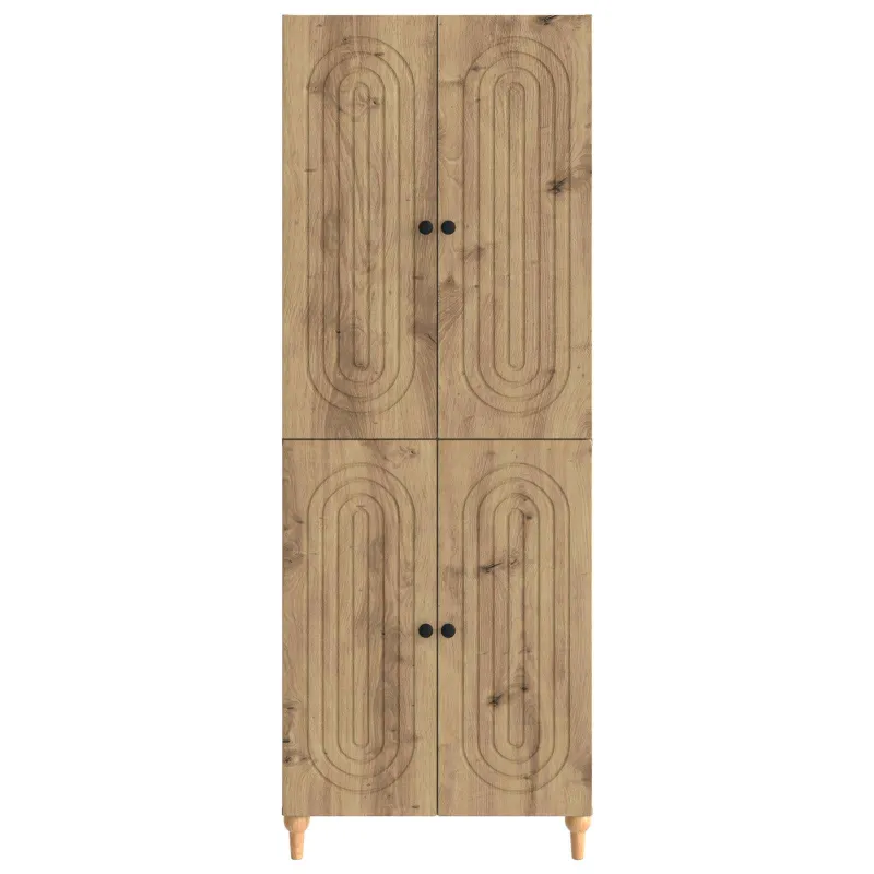 Spintelė 2 pcs 66 x 34,5 x 90 cm Apdirbta mediena