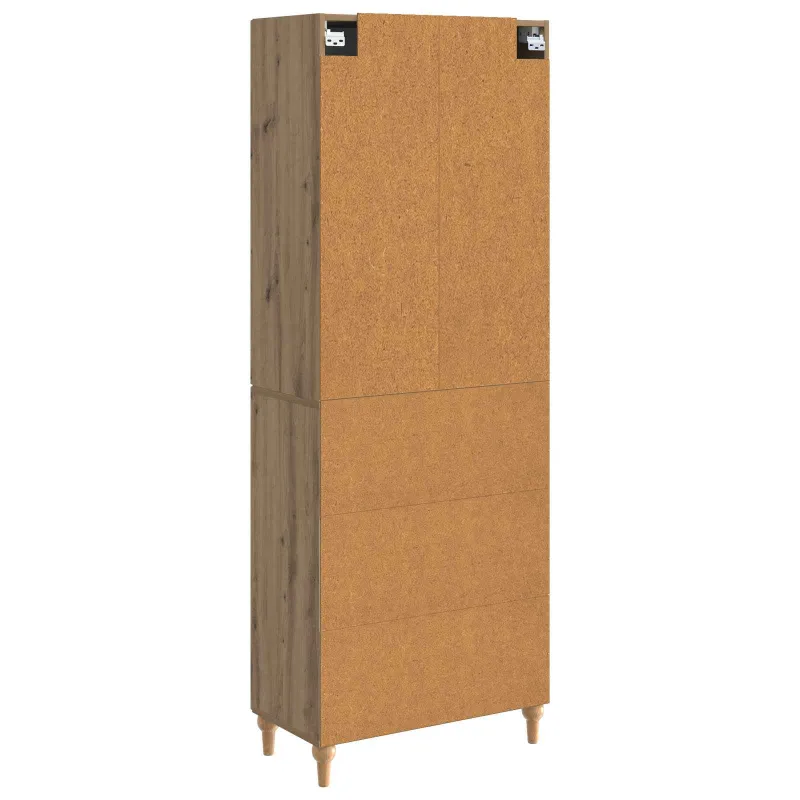 Spintelė 2 pcs 66 x 34,5 x 90 cm Apdirbta mediena