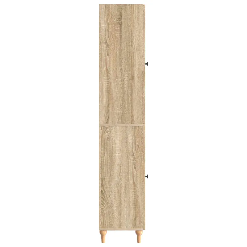 Spintelė 2 pcs Sonoma ąžuolas Apdirbta mediena