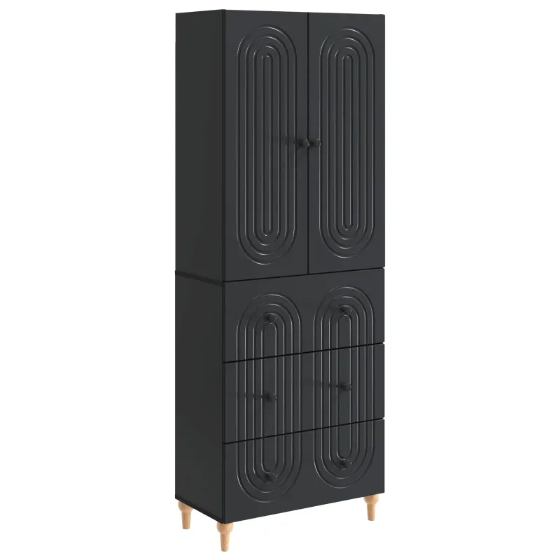 Spintelė 2 pcs 66 x 34,5 x 90 cm Apdirbta mediena