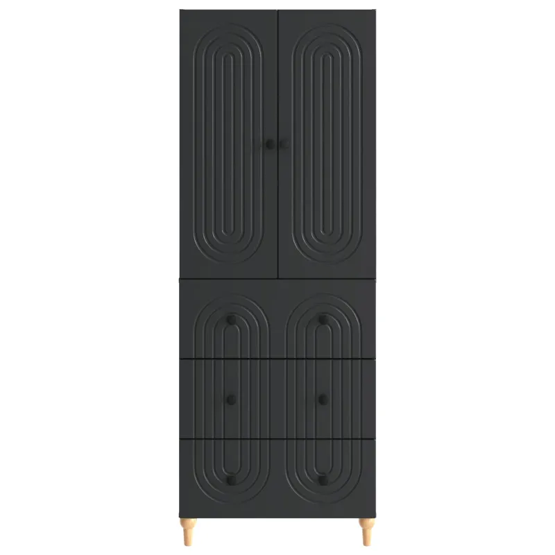 Spintelė 2 pcs 66 x 34,5 x 90 cm Apdirbta mediena