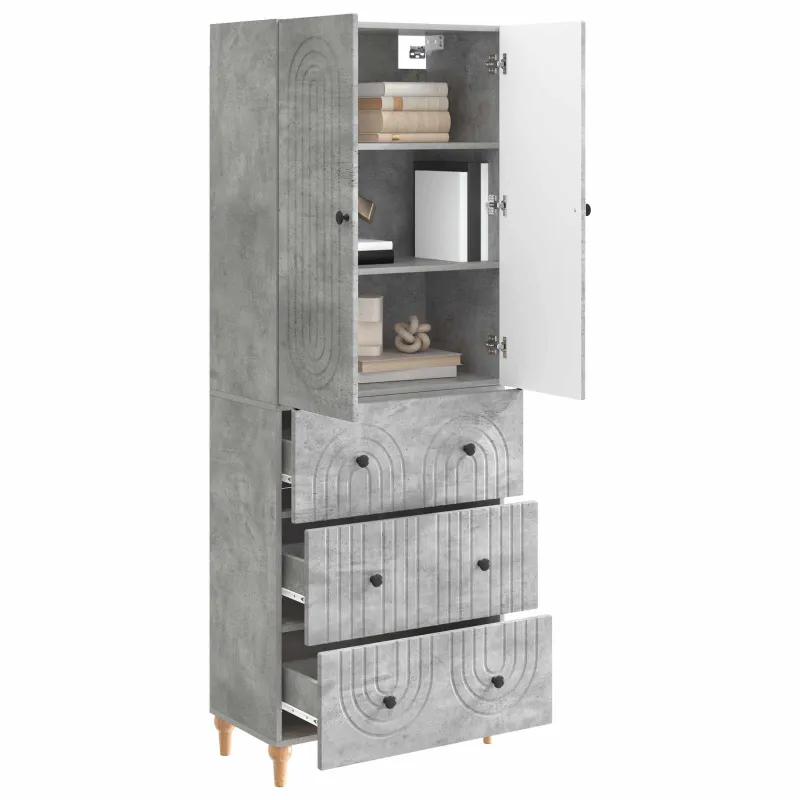 Spintelė 2 pcs 66 x 34,5 x 90 cm Apdirbta mediena