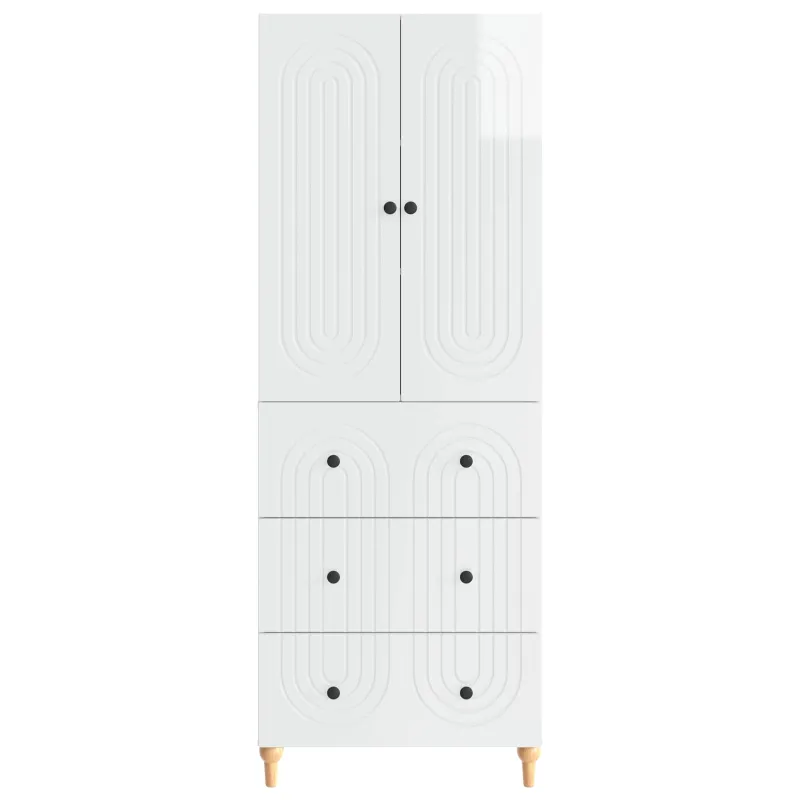Spintelė 2 pcs 66 x 34,5 x 90 cm Apdirbta mediena