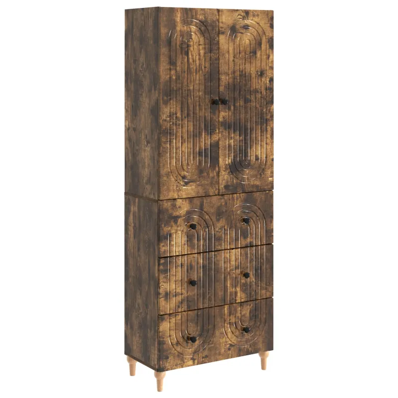 Spintelė 2 pcs 66 x 34,5 x 90 cm Apdirbta mediena