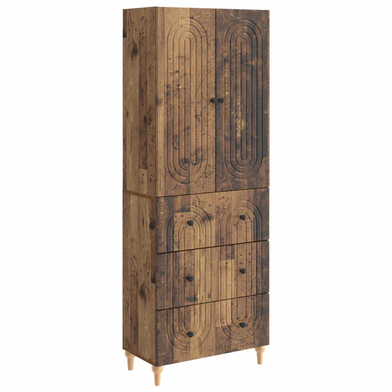 Spintelė 2 pcs 66 x 34,5 x 90 cm Apdirbta mediena