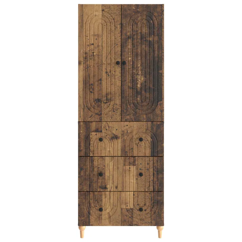 Spintelė 2 pcs 66 x 34,5 x 90 cm Apdirbta mediena