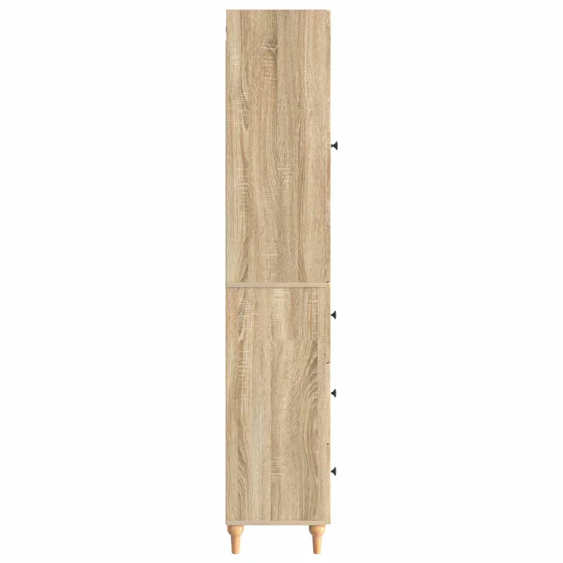 Spintelė 2 pcs 33 x 34,5 x 90 cm Apdirbta mediena