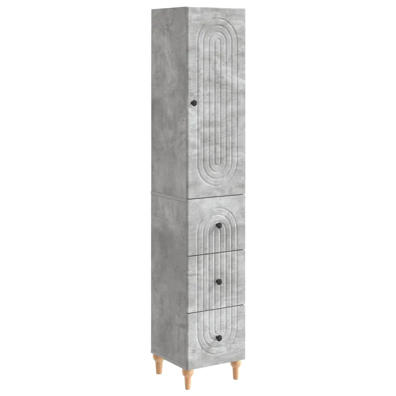 Spintelė 2 pcs 33 x 34,5 x 90 cm Apdirbta mediena