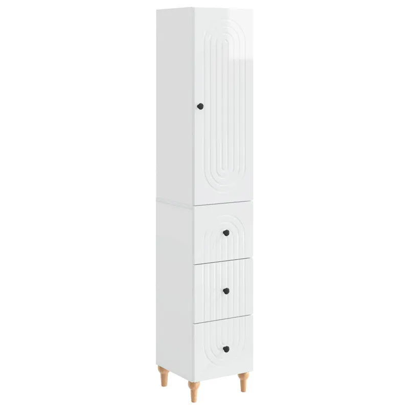 Spintelė 2 pcs 33 x 34,5 x 90 cm Apdirbta mediena