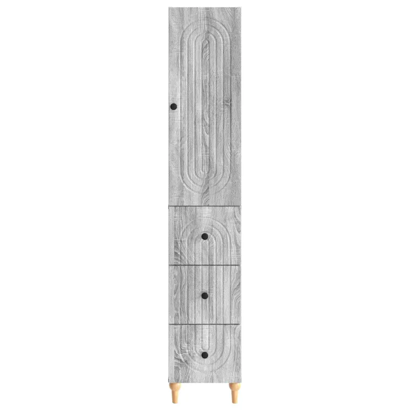 Spintelė 2 pcs 33 x 34,5 x 90 cm Apdirbta mediena