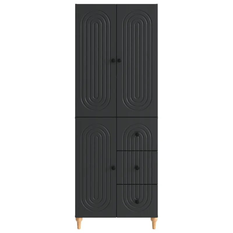 Spintelė 2 pcs 66 x 34,5 x 90 cm Apdirbta mediena