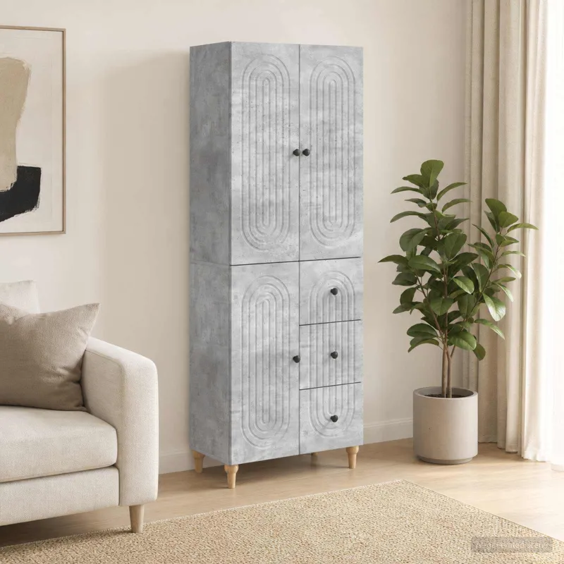 Spintelė 2 pcs 66 x 34,5 x 90 cm Apdirbta mediena
