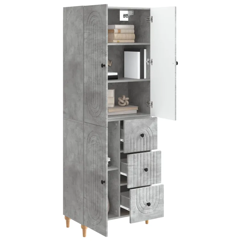 Spintelė 2 pcs 66 x 34,5 x 90 cm Apdirbta mediena