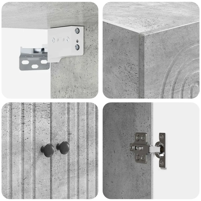 Spintelė 2 pcs 66 x 34,5 x 90 cm Apdirbta mediena