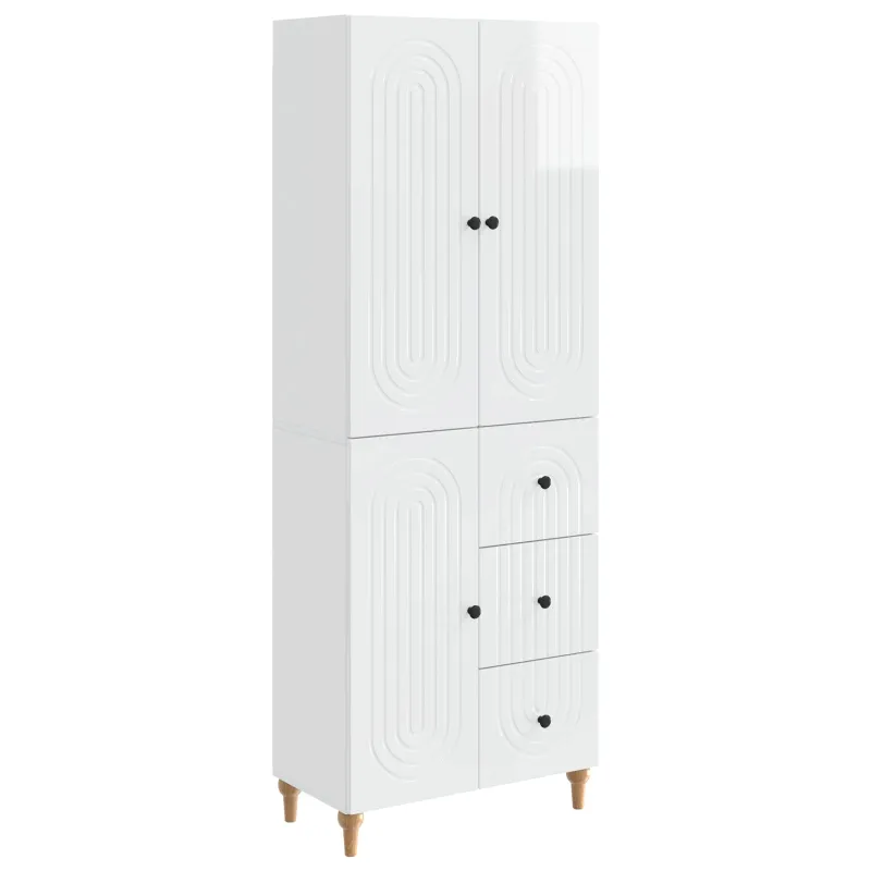 Spintelė 2 pcs 66 x 34,5 x 90 cm Apdirbta mediena