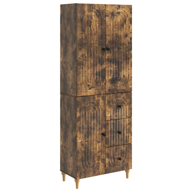 Spintelė 2 pcs 66 x 34,5 x 90 cm Apdirbta mediena