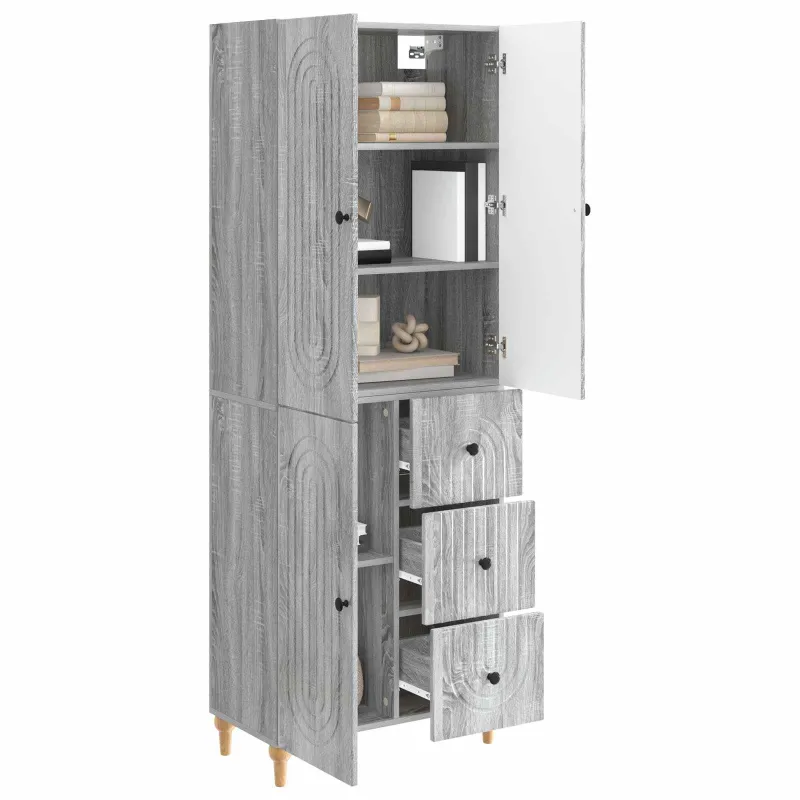 Spintelė 2 pcs 66 x 34,5 x 90 cm Apdirbta mediena