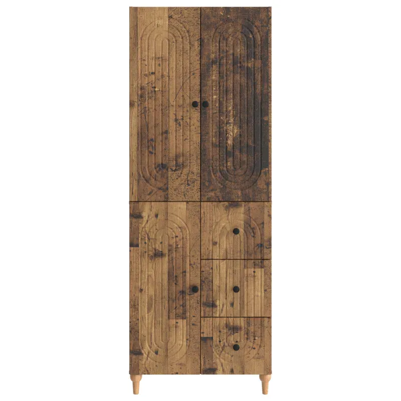 Spintelė 2 pcs 66 x 34,5 x 90 cm Apdirbta mediena