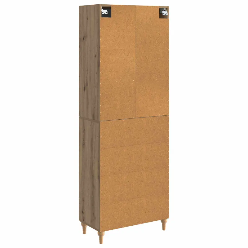 Spintelė 2 pcs 66 x 34,5 x 90 cm Apdirbta mediena