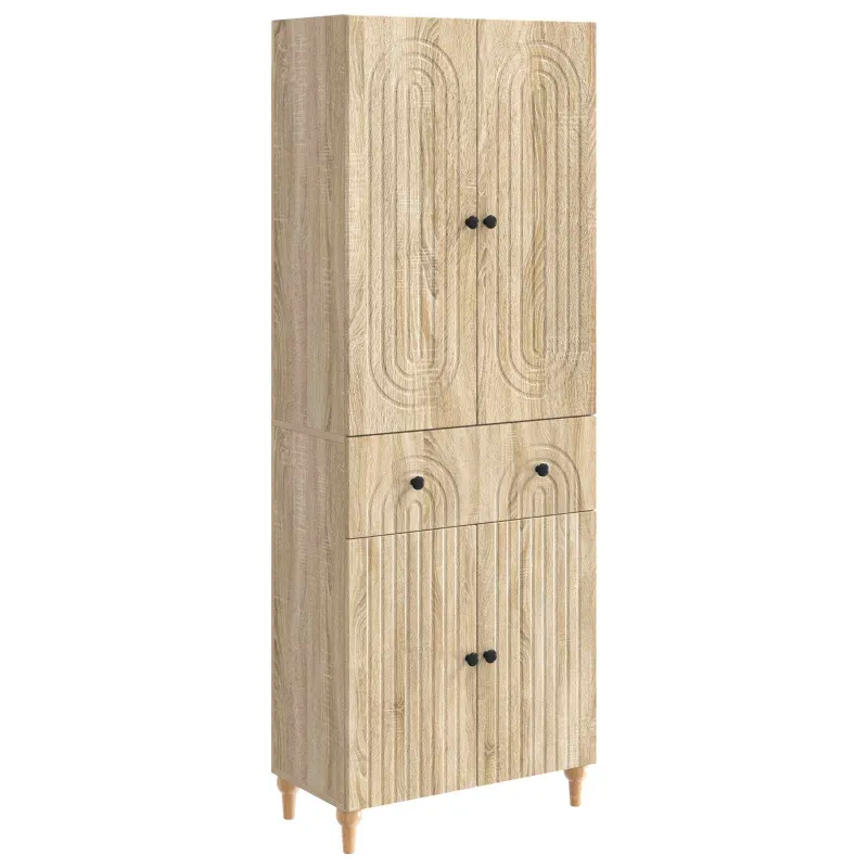 Spintelė 2 pcs 66 x 34,5 x 90 cm Apdirbta mediena